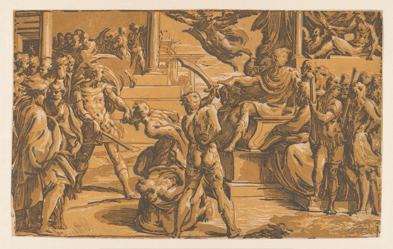 Martirio dei santi Pietro e Paolo da Antonio da Trento