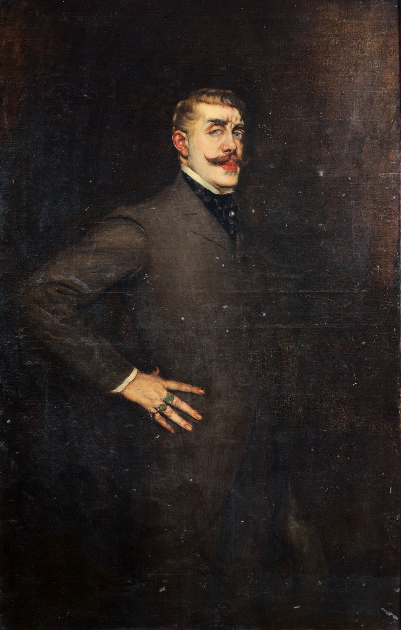 Antonio de La Gandara - Ritratto di Jean Lorrain da Antonio de la Gandara