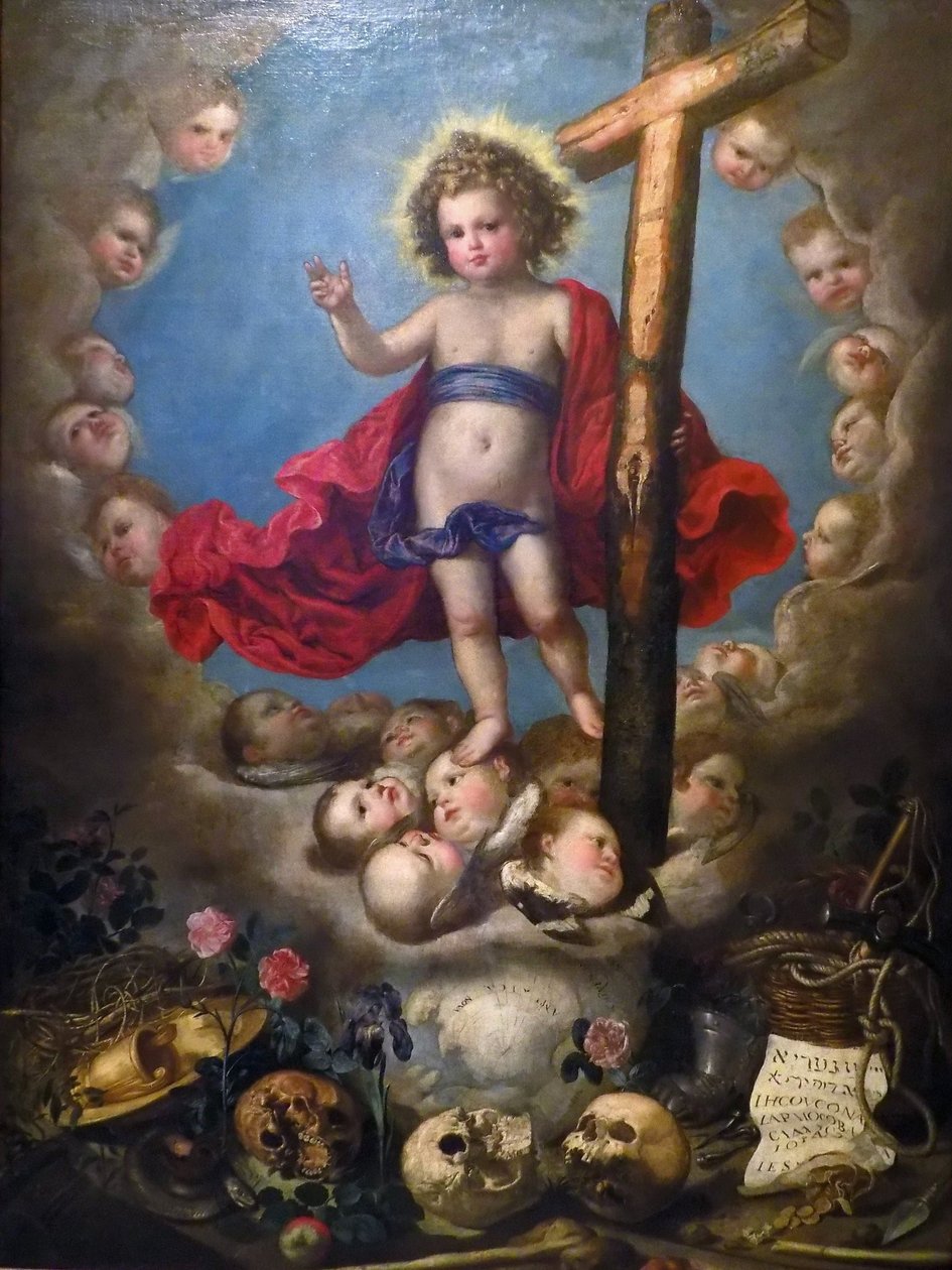 Il ragazzo con i teschi Pereda 01 da Antonio de Pereda
