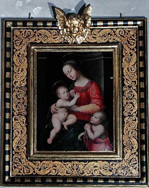 Madonna con Bambino e San Giovanni Battista da Antonio del Ceraiolo