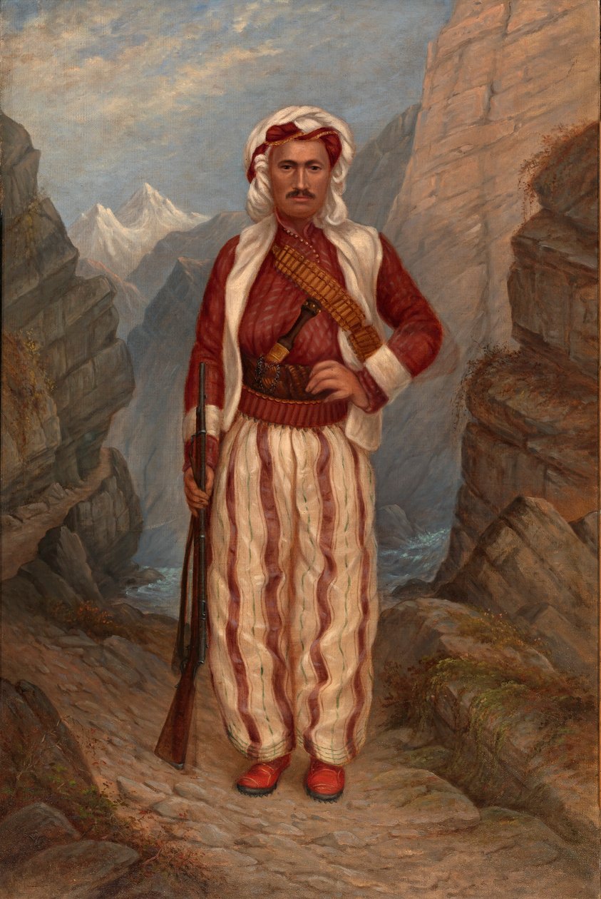 Uomo curdo da Antonion Zeno Shindler