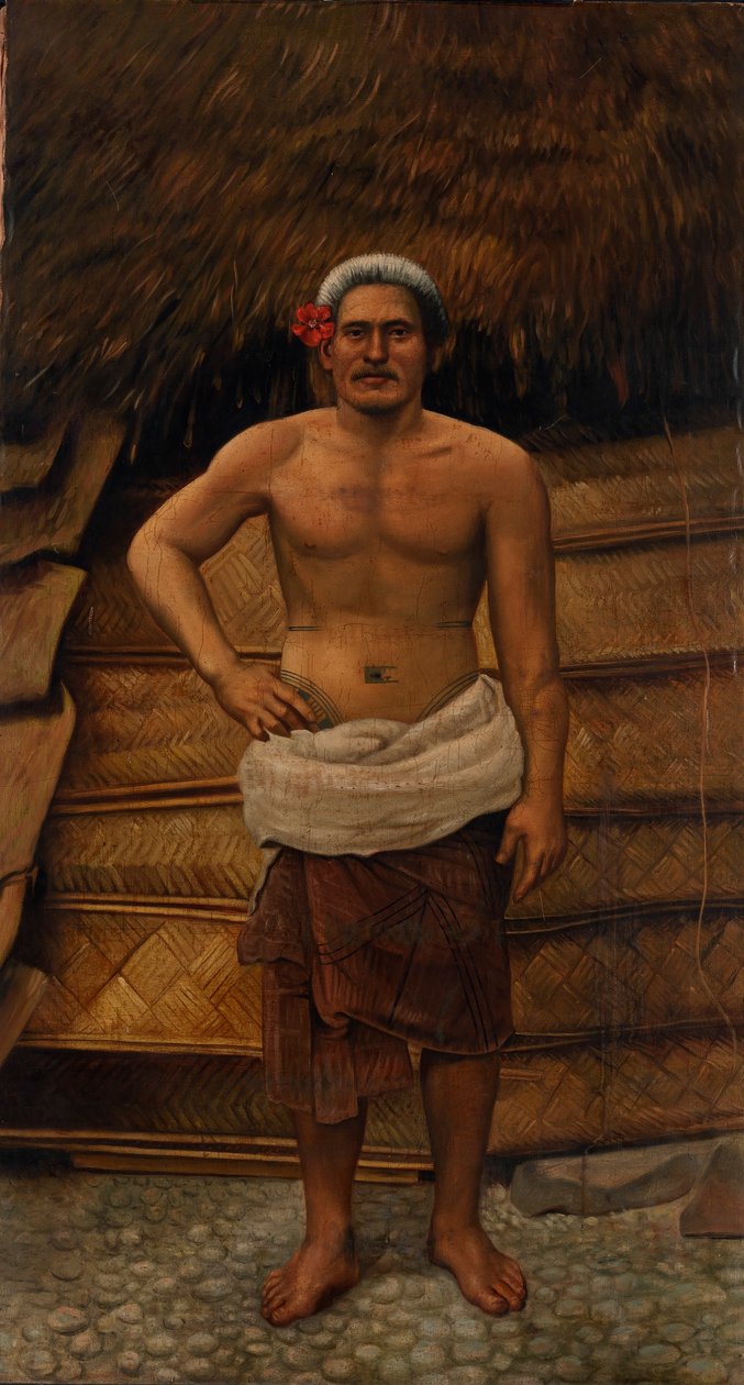 Uomo samoano da Antonion Zeno Shindler