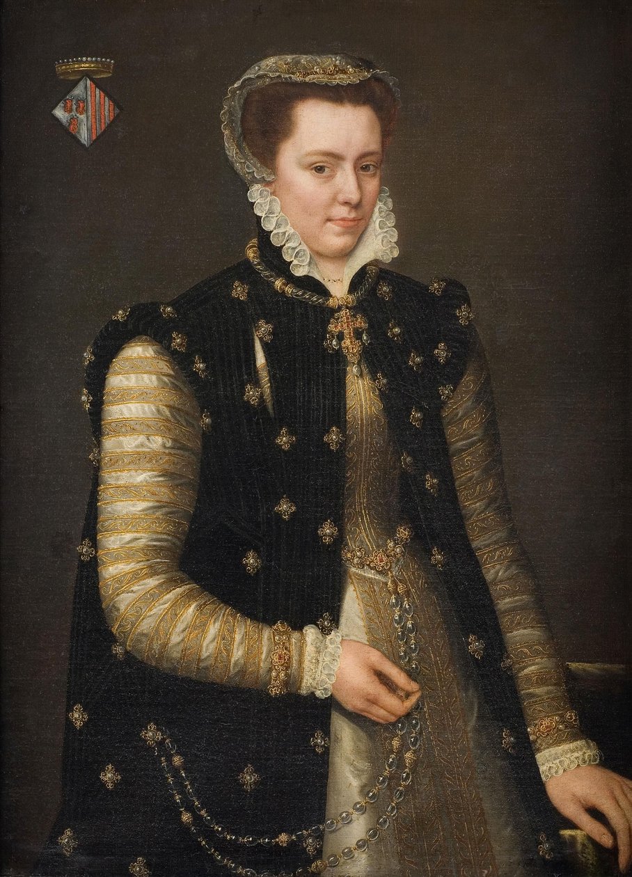 Ritratto di Margherita di Parma da Antonis Mor