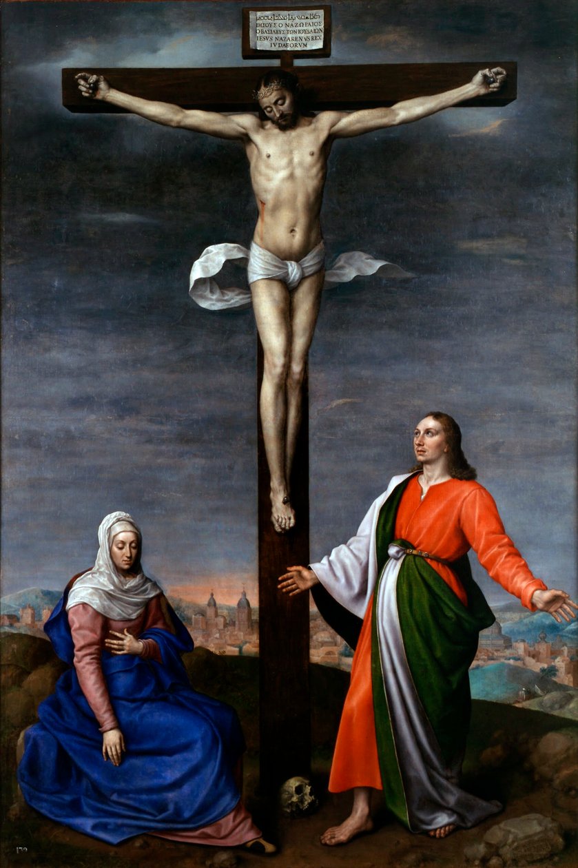 Spagnolo:  Calvario da Antonis Mor