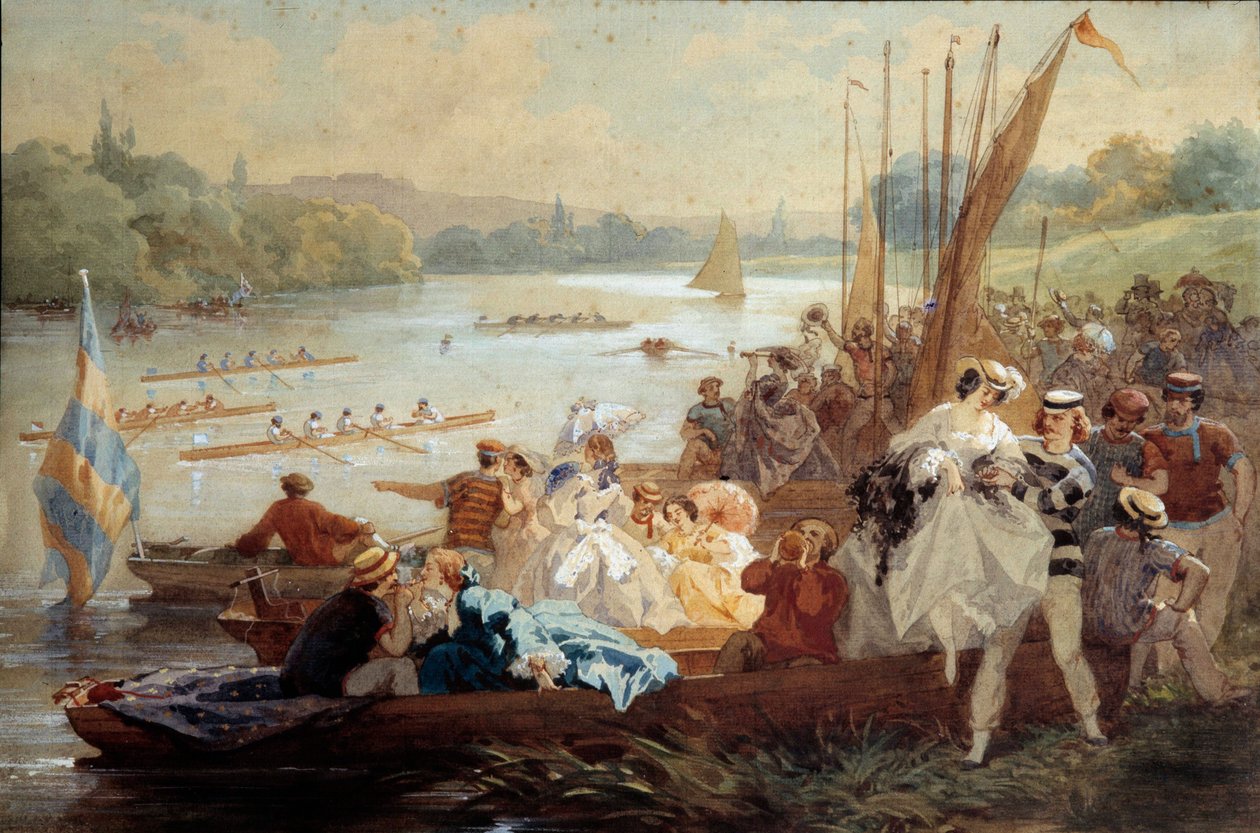 Regate ad Argenteuil da Antony Paul Emile Morlon