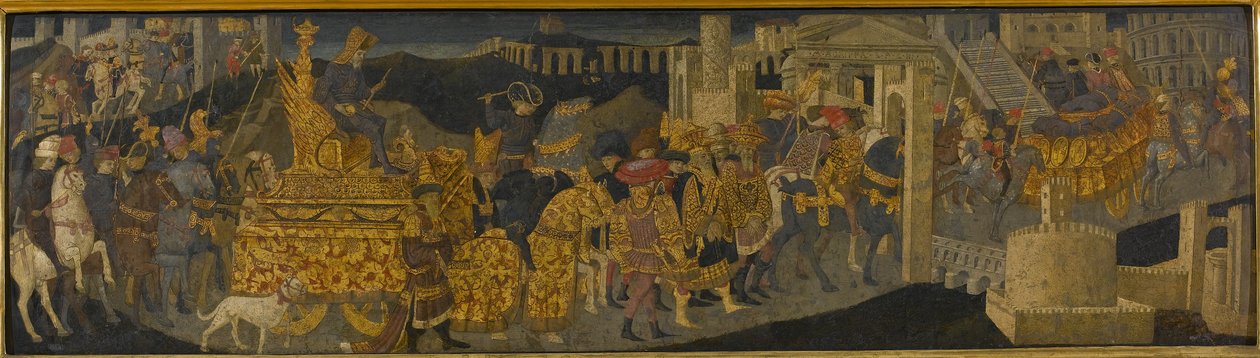 Il trionfo di Scipione Africano da Apollonio (studio of) & Marco del Buono (1402 89)