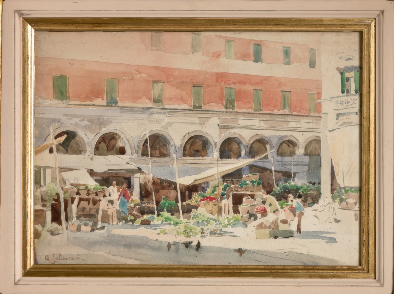 Mercato della frutta da Arcangelo Salvarani