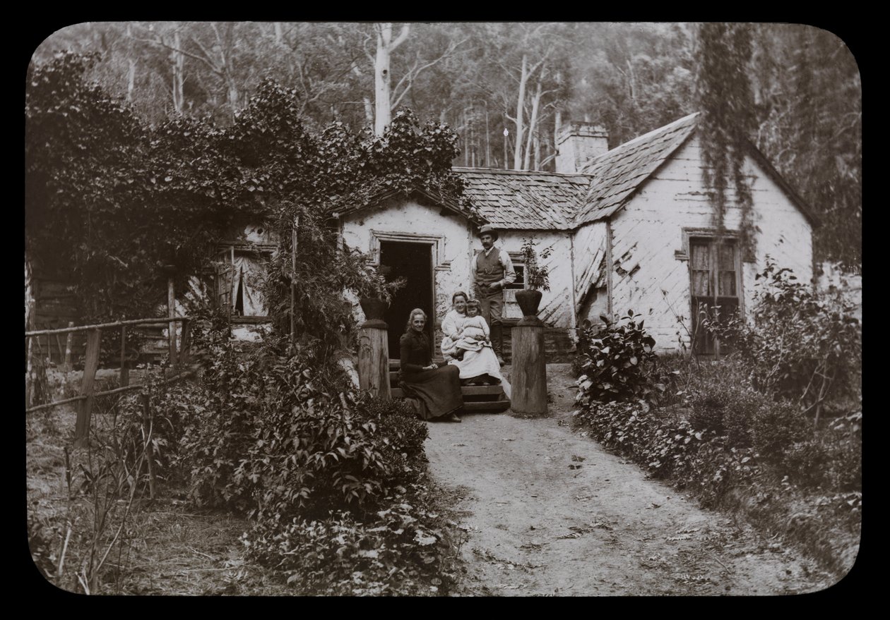 Capanna del forestale, Ferntree Gully da Archibald James Campbell
