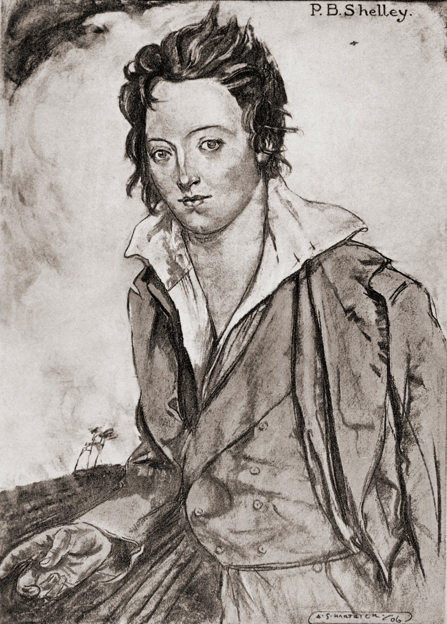 Percy Bysshe Shelley da Archibald Standish Hartrick