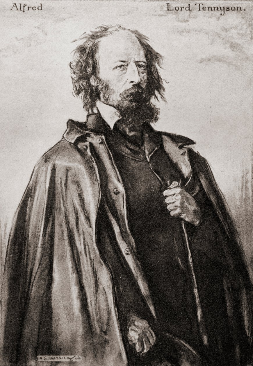 Tennyson (di Aldworth e Freshwater) Alfred Tennyson da Archibald Standish Hartrick