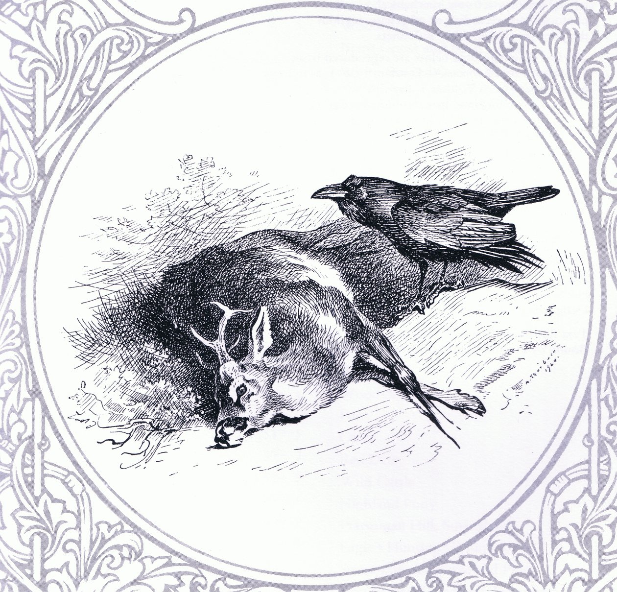 Cervo e Corvo, pub. da Book Club Associates da Archibald Thorburn