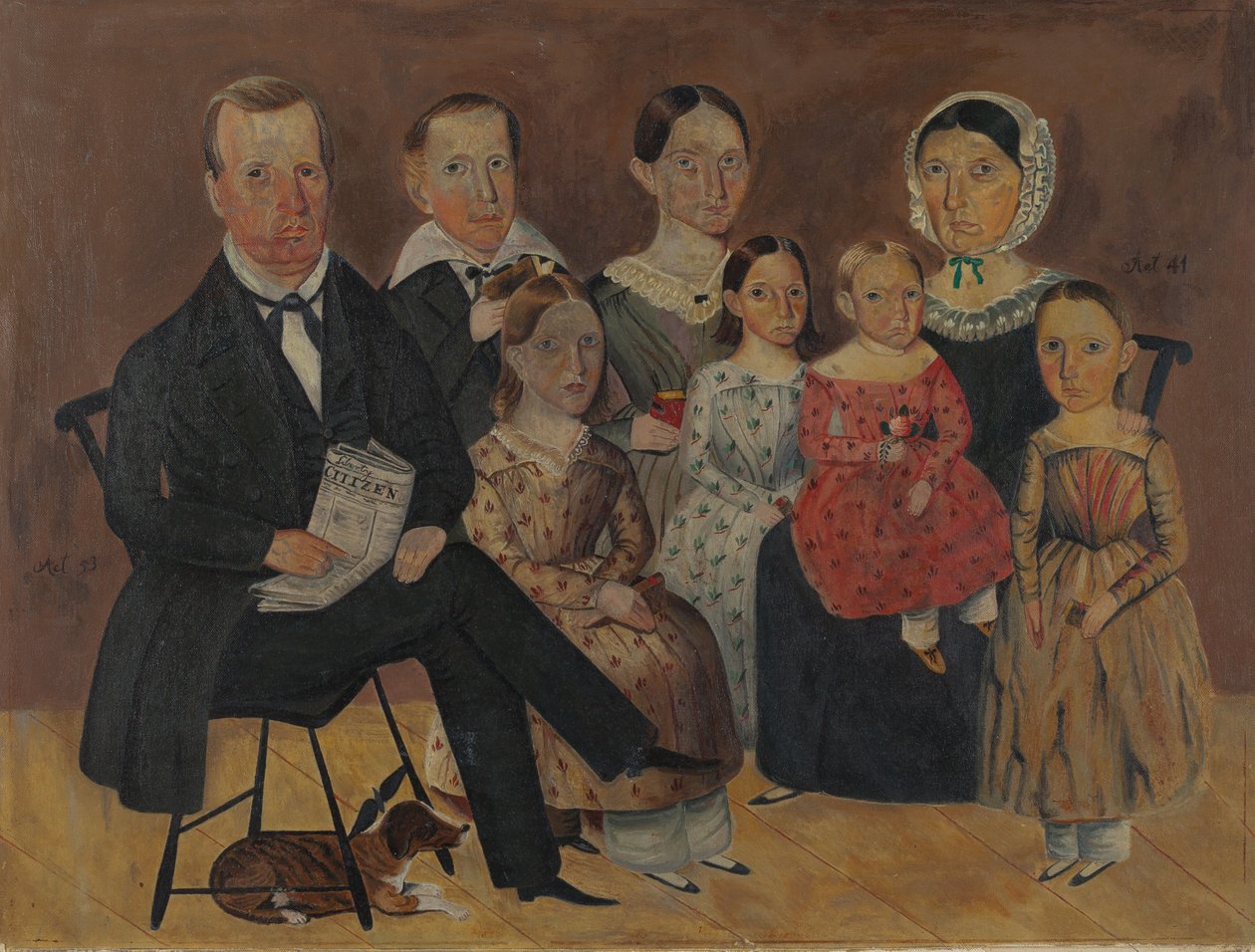Ritratto della famiglia John J. Wagner da Archie Thompson