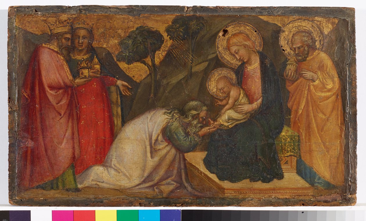Adorazione dei Magi da Aretino Luca Spinello or Spinelli