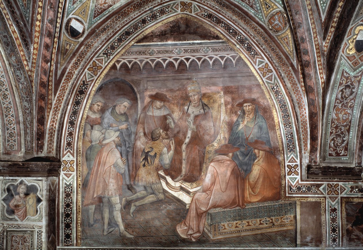 Papa Alessandro III da Aretino Luca Spinello or Spinelli