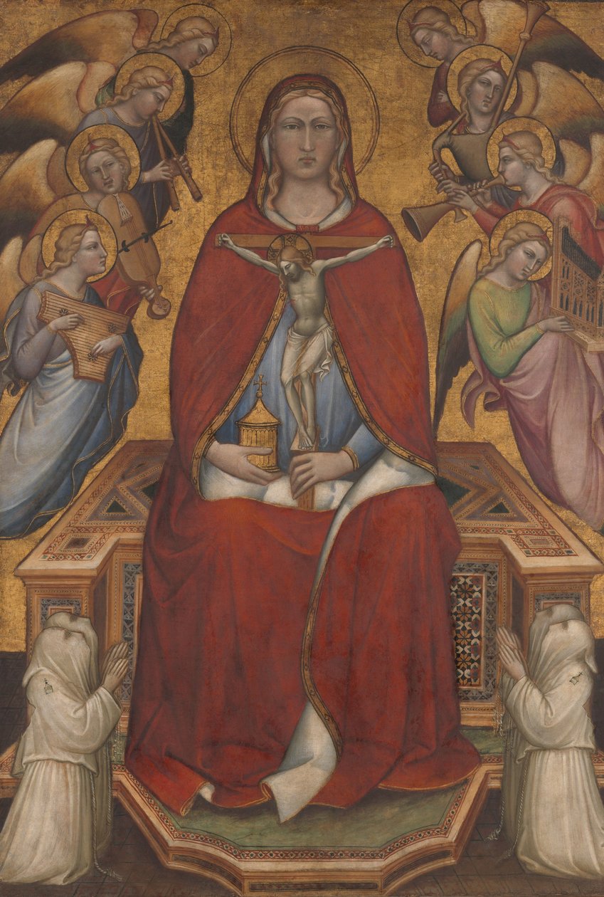 Santa Maria Maddalena che tiene un crocifisso, c.1395-1400 da Aretino Luca Spinello or Spinelli