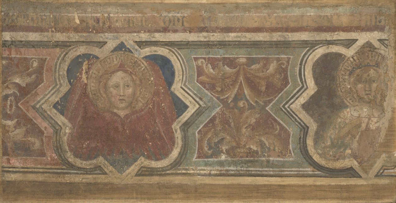 Bordo decorativo, ca. 1390 da Aretino Spinello