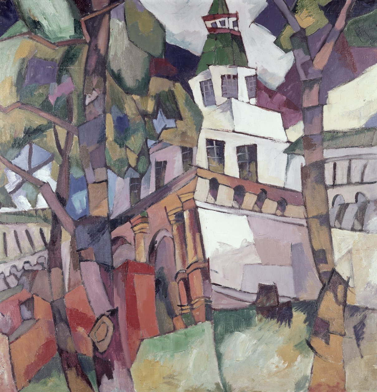 Porte di Tour, studio per la Nuova Gerusalemme da Aristarkh Vasilievic Lentulov