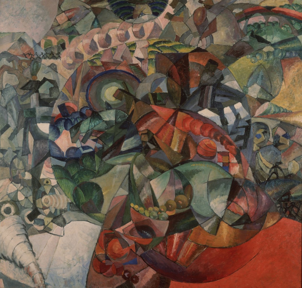Allegoria della Guerra Patriottica del 1812, 1912 da Aristarkh Vasilievic Lentulov