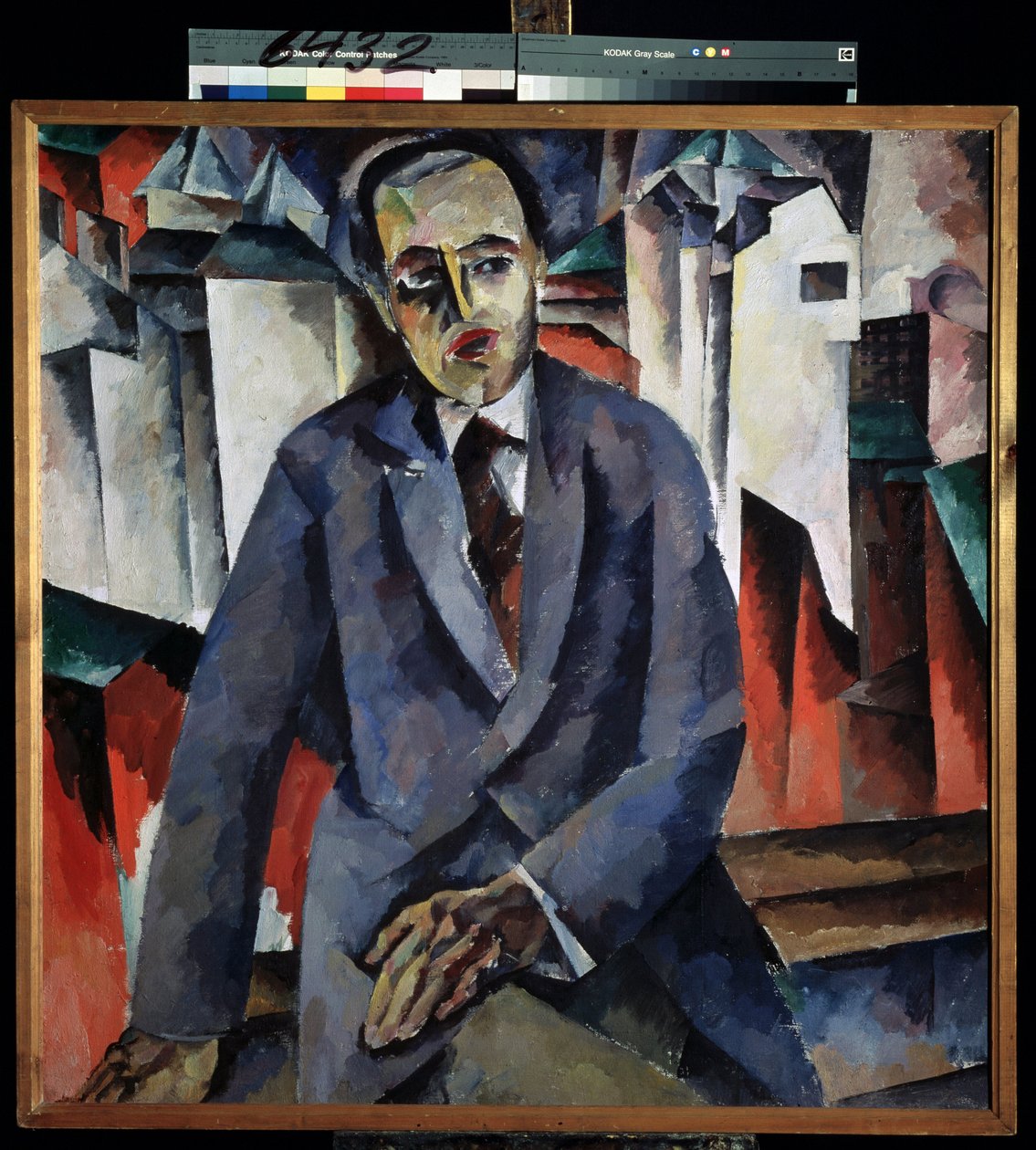 Ritratto del regista Alexander Tairov da Aristarkh Vasilievic Lentulov
