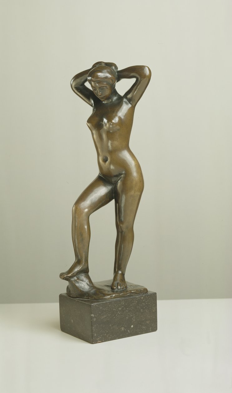 Bagnante con le braccia alzate da Aristide Maillol