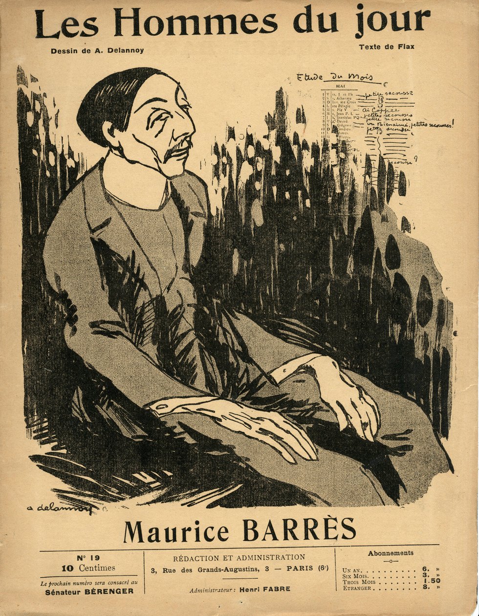 Copertina di Les Hommes du jour, numero 19 da Aristide Delannoy