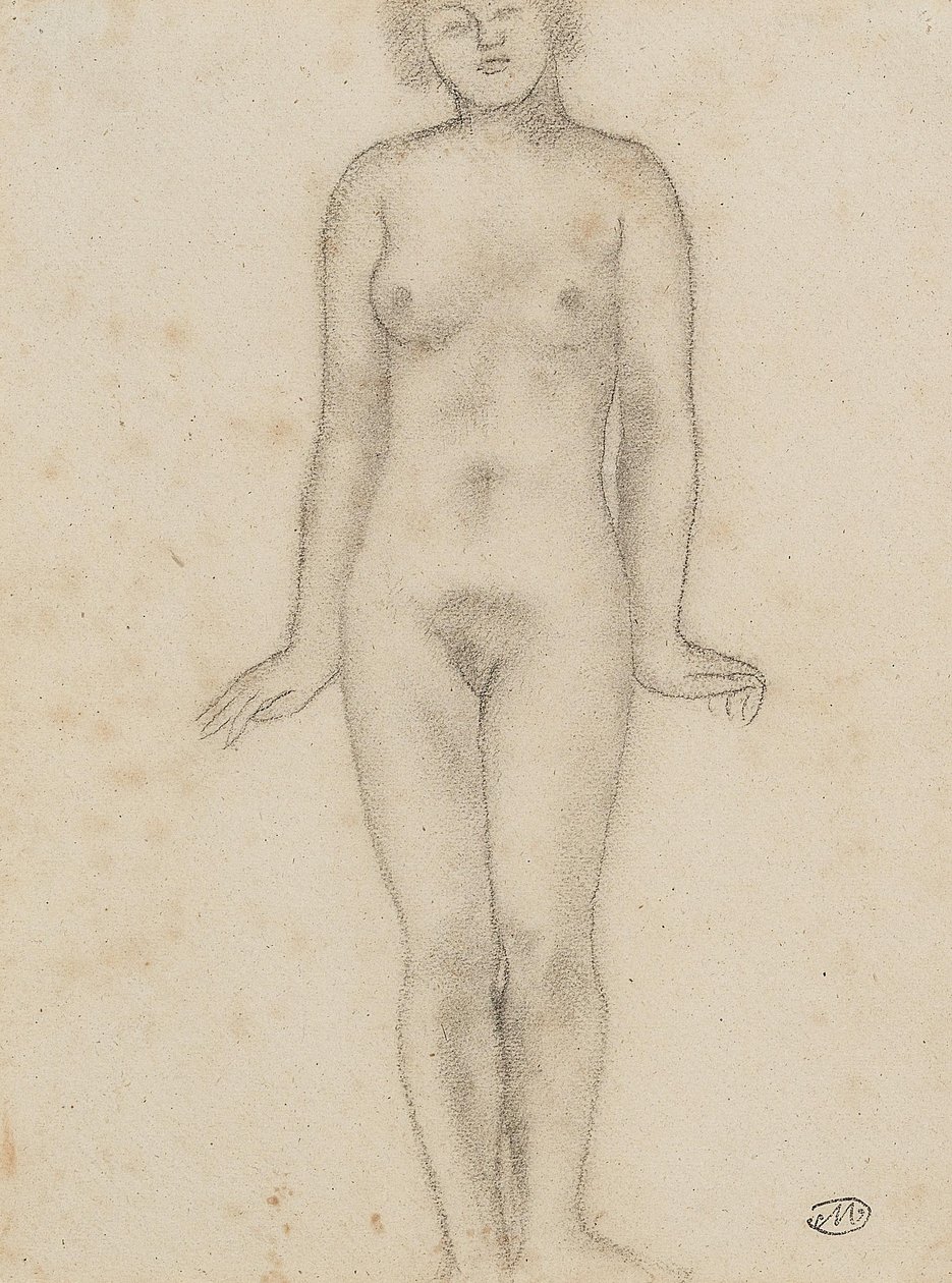 Aristide Maillol Studio per la scultura centrale delle tre ninfe da Aristide Maillol