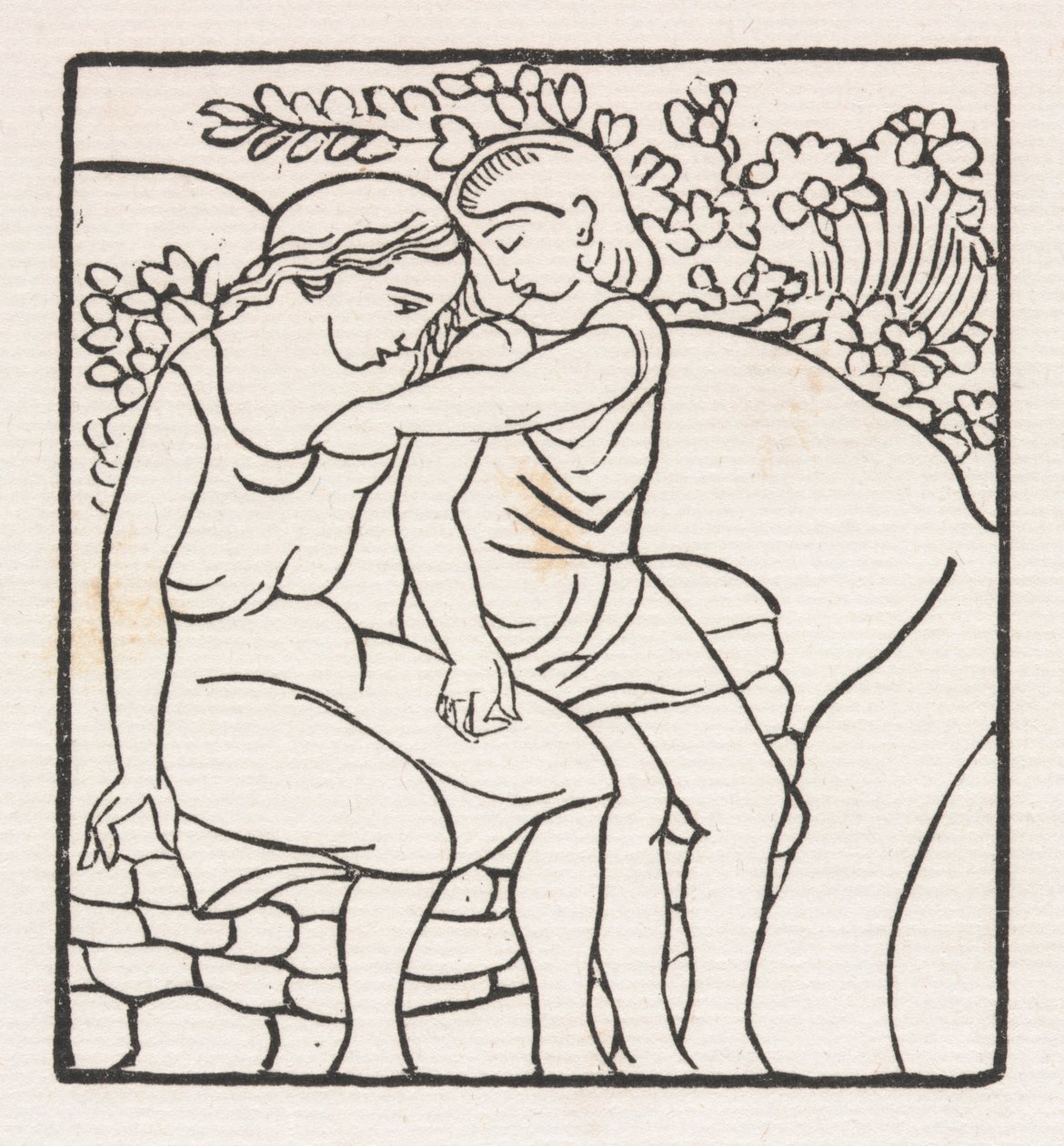 Daphnis e Chloe: Daphnis e Chloe in gioco da Aristide Maillol
