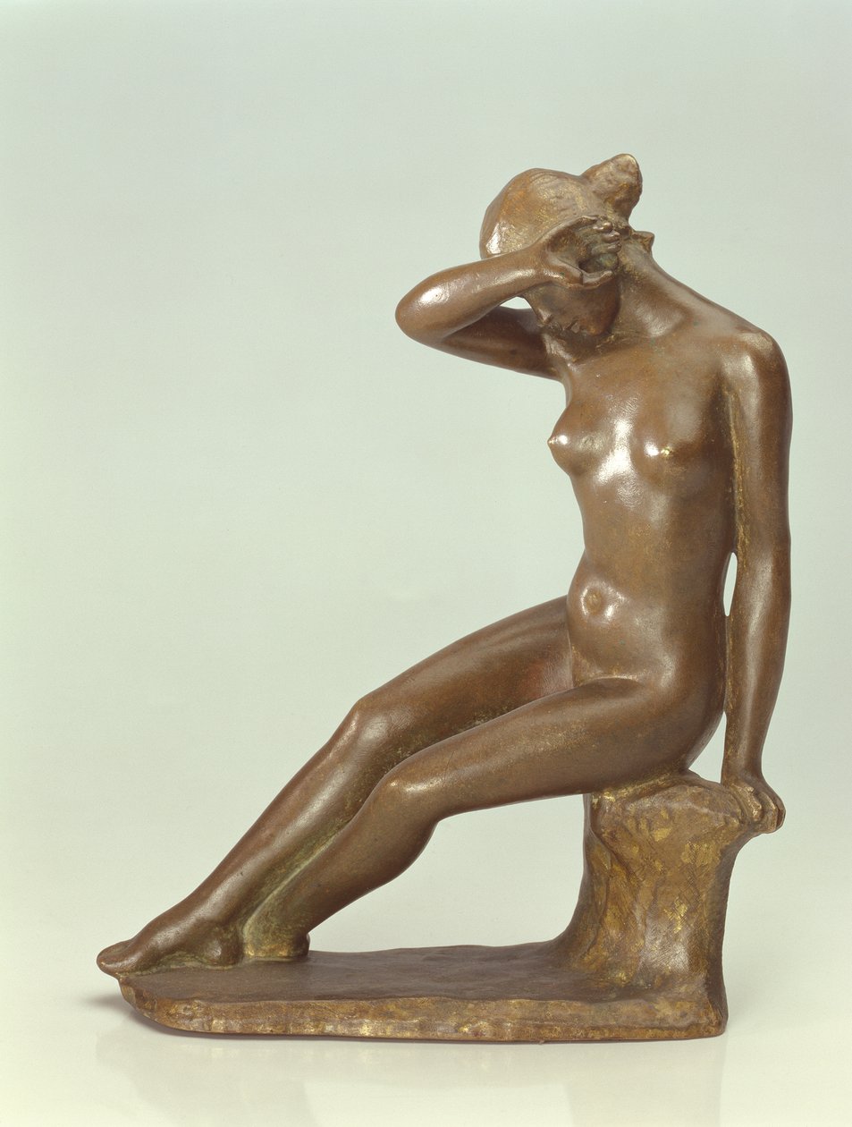 Donna che si copre il viso con la mano, 1900 da Aristide Maillol
