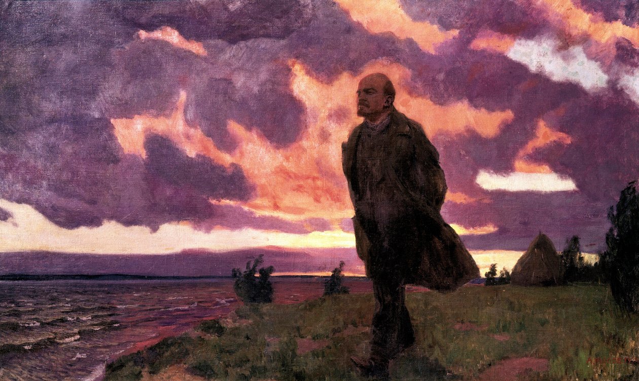 Lenin a Razliv da Arkadij Aleksandrovic Rylov