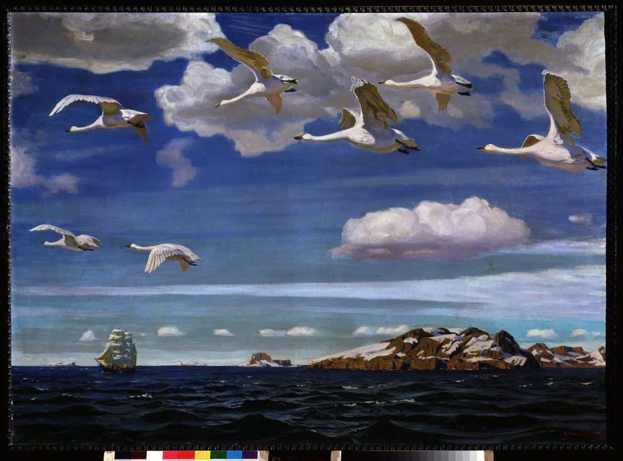 Libertà blu da Arkadij Aleksandrovic Rylov