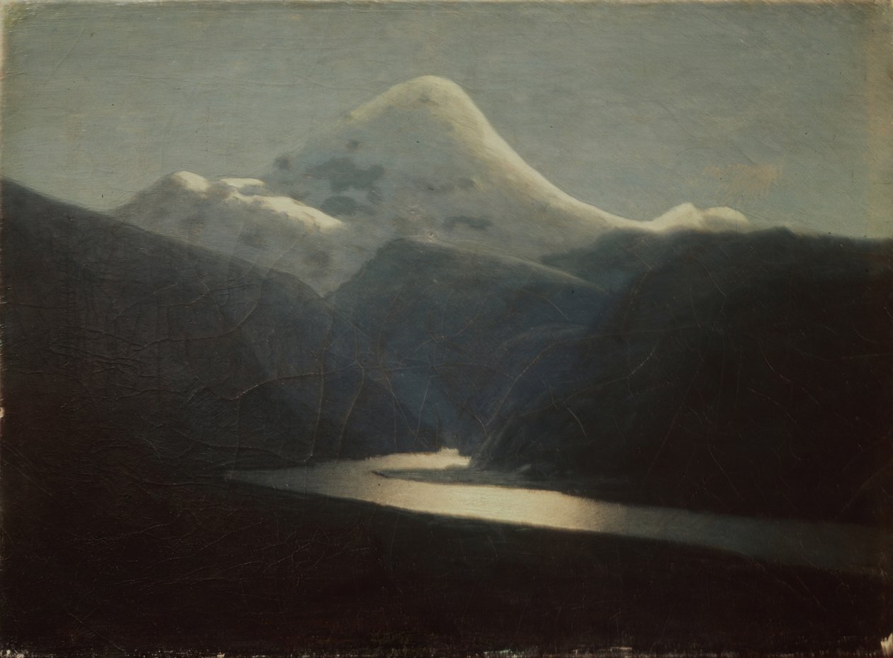 Al Monte Elbrus da Arkhip Ivanovich Kuindzhi