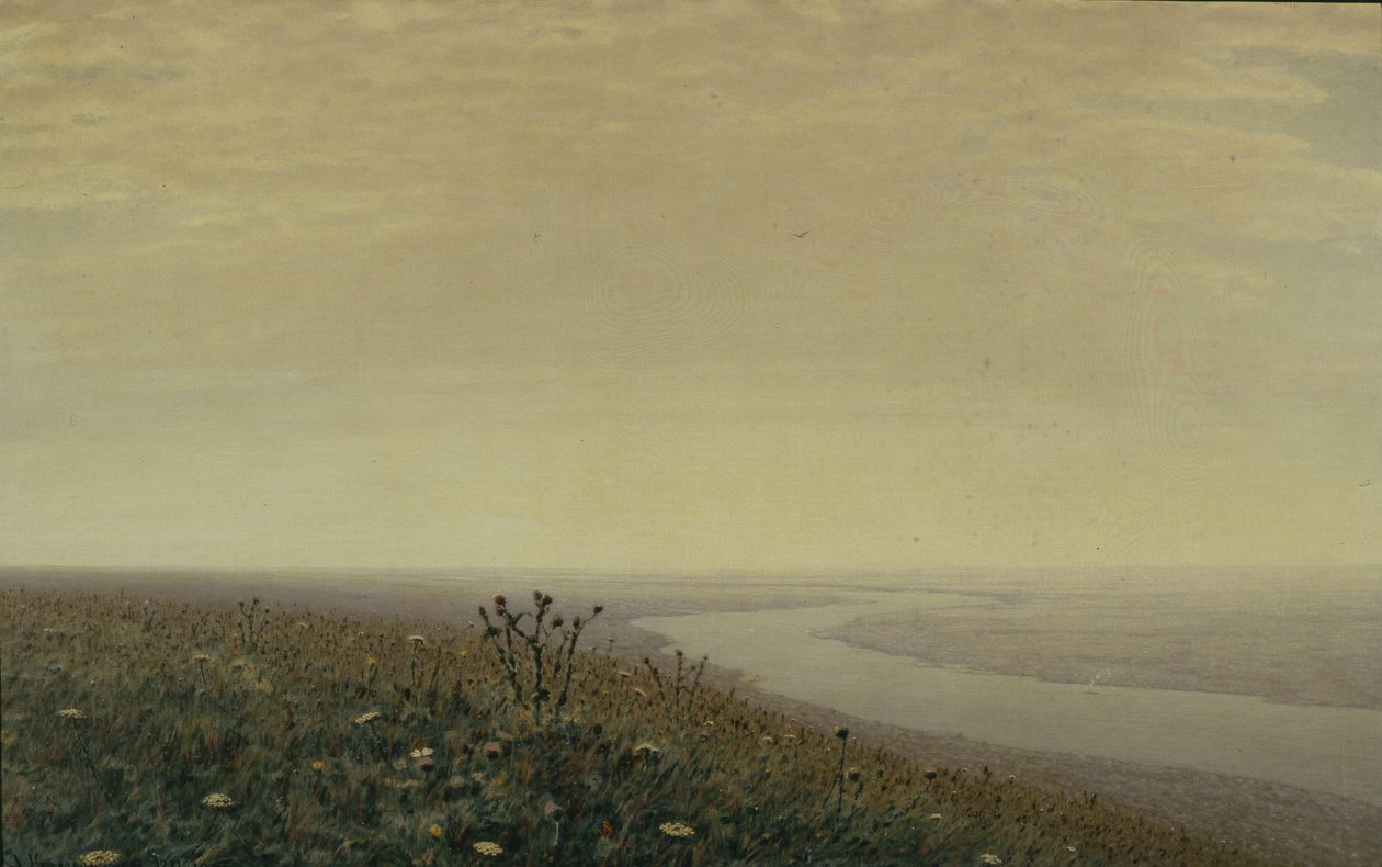 Il fiume Dnepr al mattino, 1881 da Arkhip Ivanovich Kuindzhi