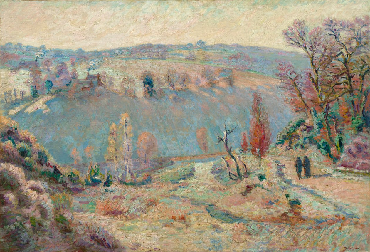 Valle della Sédelle a Pont Charraud: Brina bianca da Armand Guillaumin