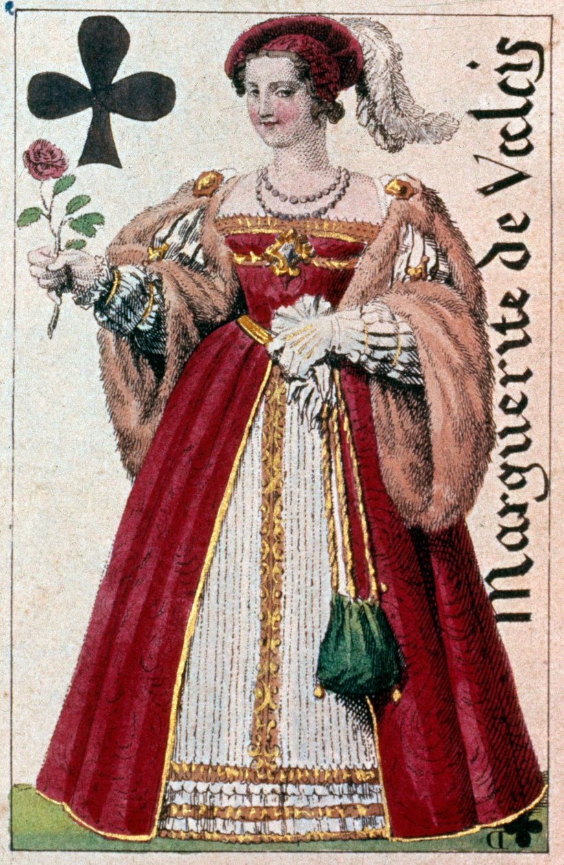 Rappresentazione di Margherita di Valois, conosciuta come Regina Margot (dettaglio) da Armand Gustave Houbigant