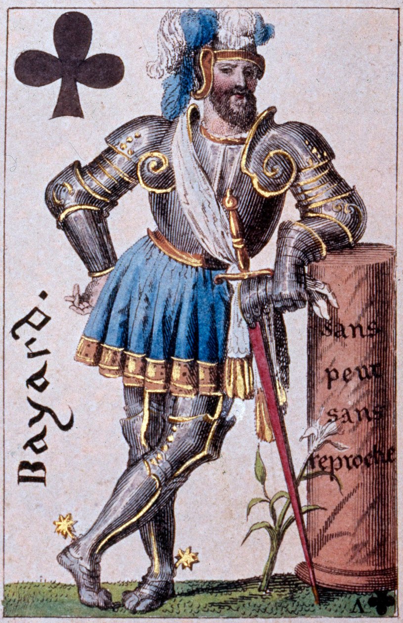 Rappresentazione del Cavaliere Pierre Terrail, Signore di Bayard (dettaglio) da Armand Gustave Houbigant