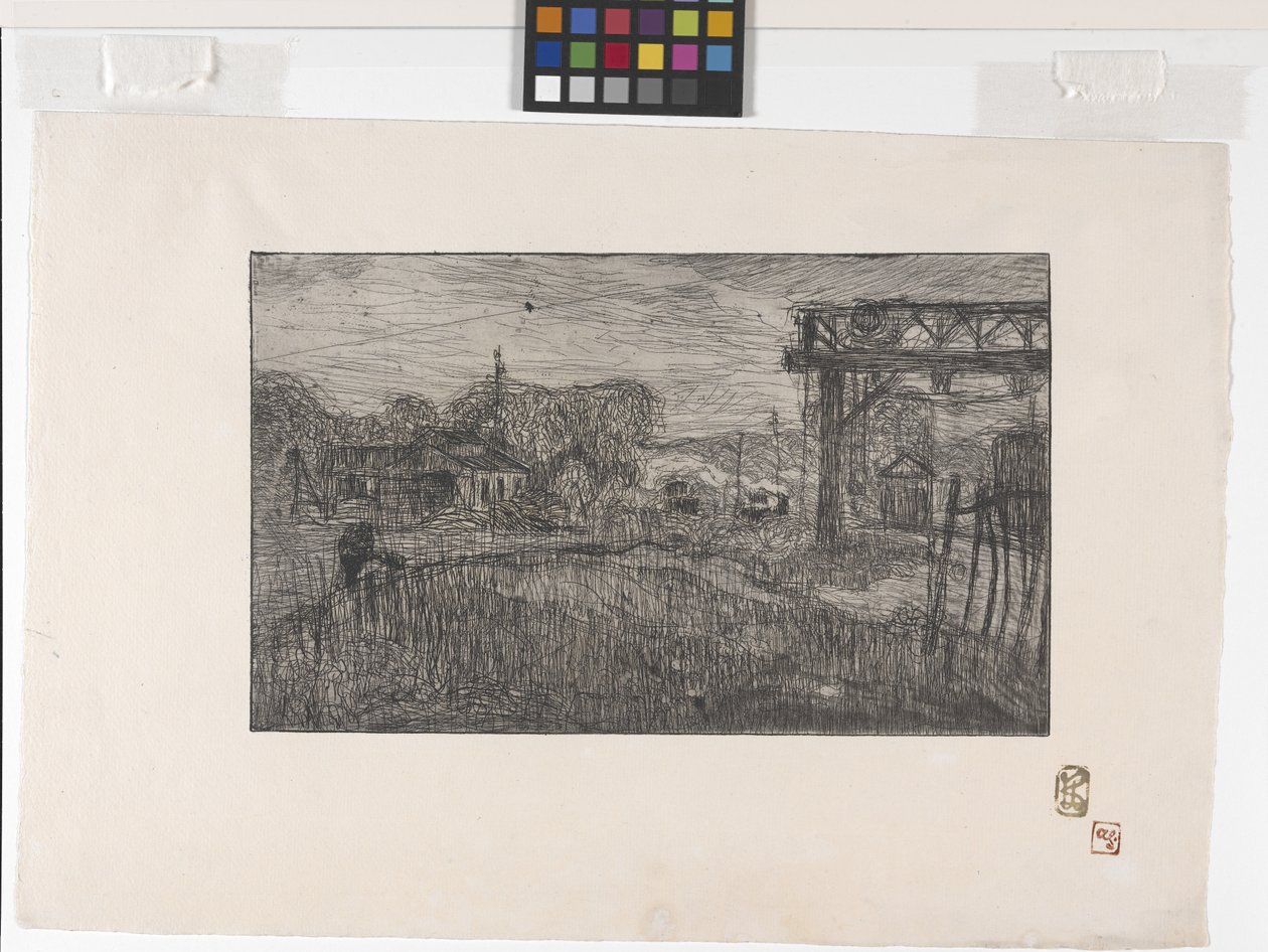 La stazione di Valmondois da Armand Séguin