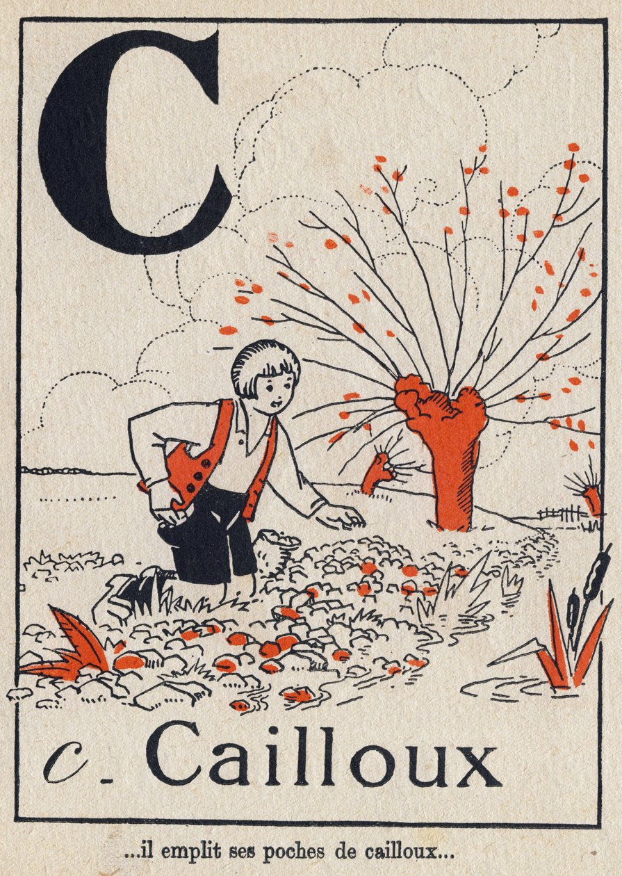 Lettera C: "Ciottoli", in L
