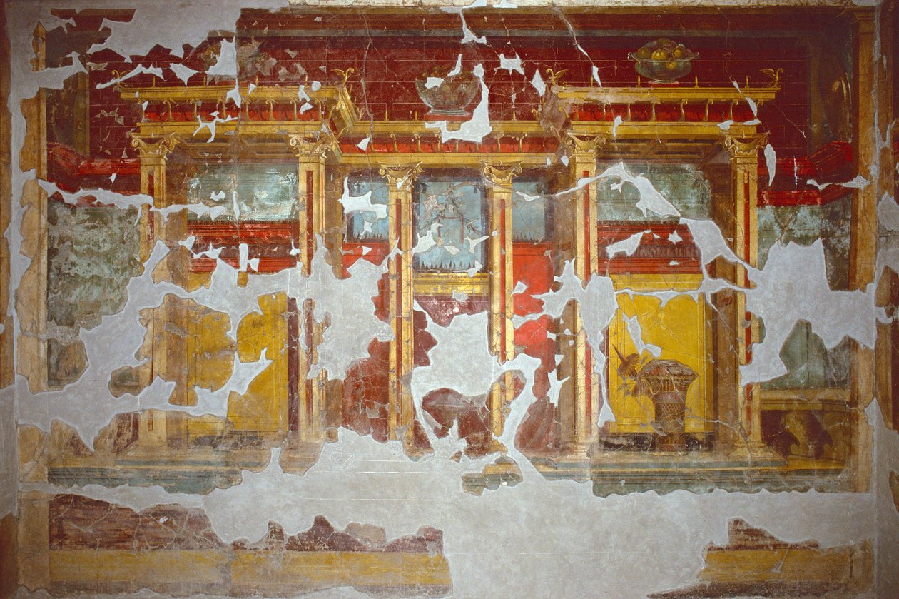 Il Salone of the Villa Poppaea, Torre Annunziata (fresco) da Arnaldo Vescovo