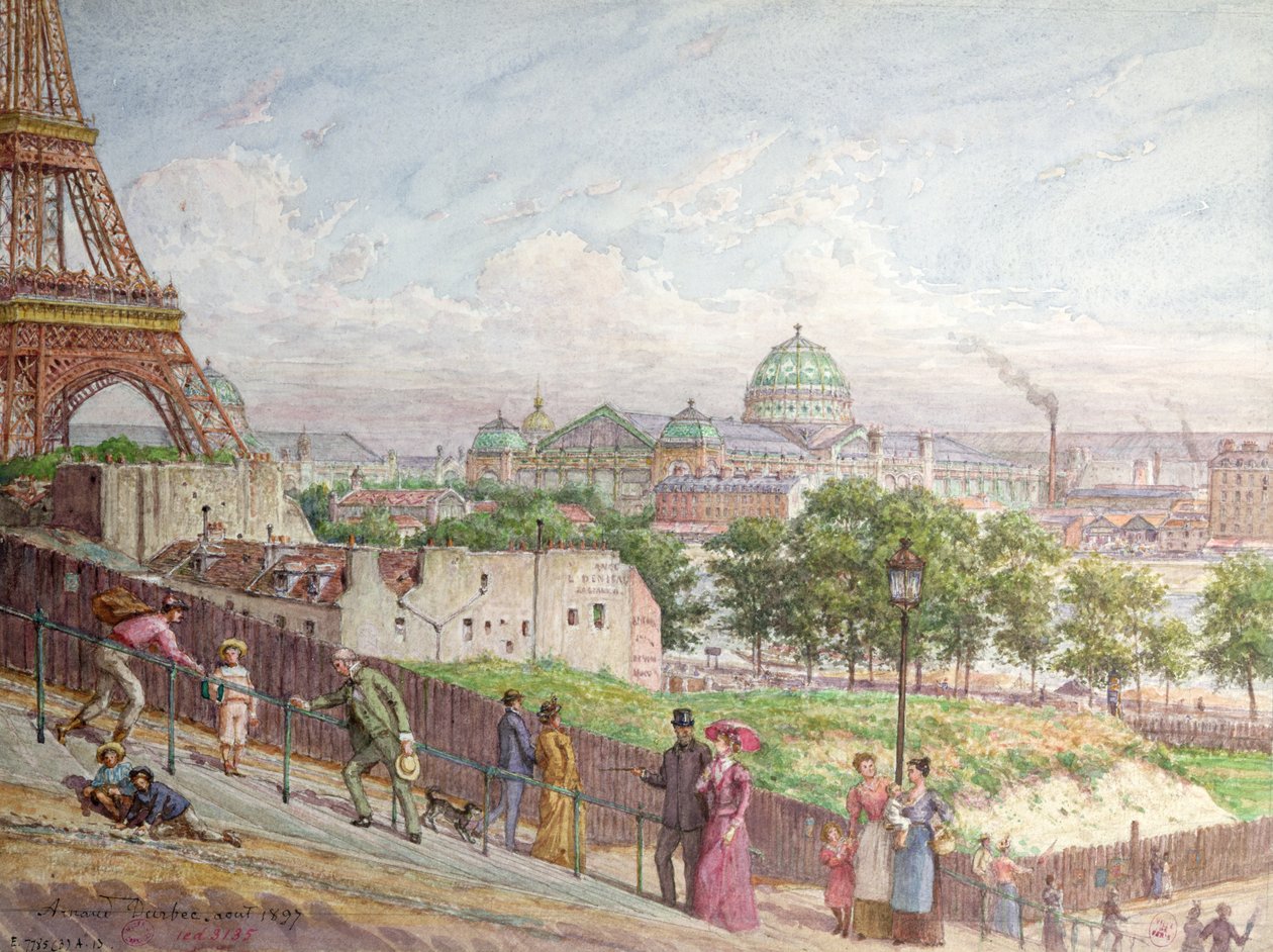 I gradini di rue Alboni, 1897 da Arnaud Durbec