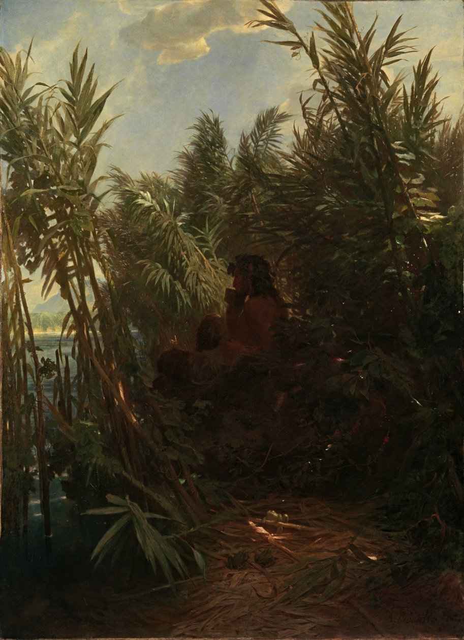 Pan tra le canne da Arnold Böcklin