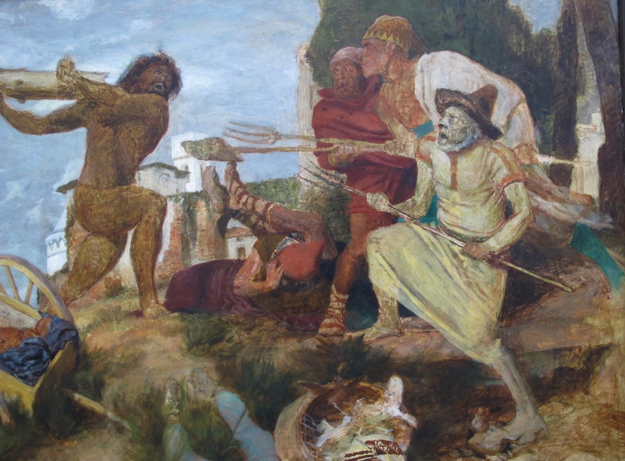 Orlando furioso da Arnold Böcklin