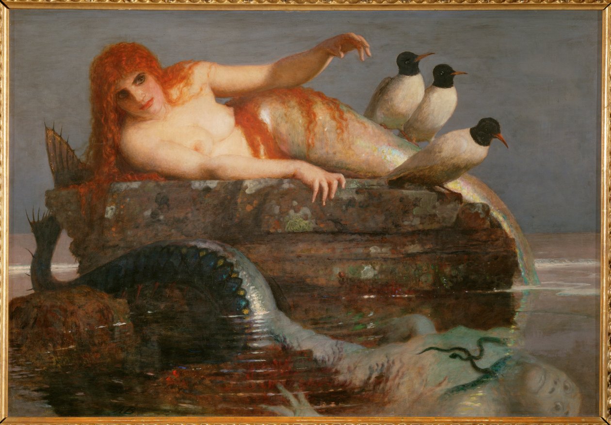 Meeresstille - Il silenzio del mare ... da Arnold Böcklin