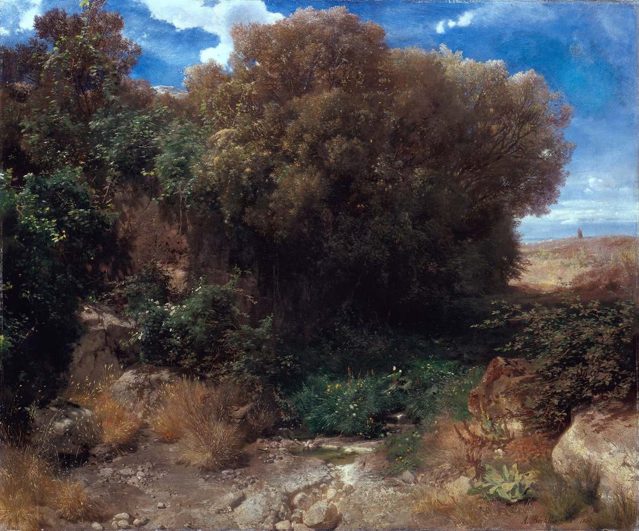 Paesaggio della Campagna da Arnold Böcklin