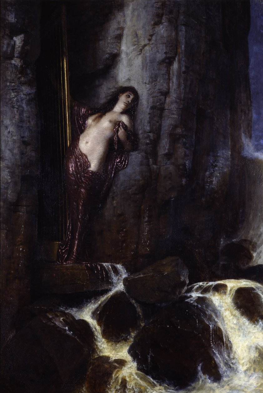 Il frangente del mare (Il suono) da Arnold Böcklin