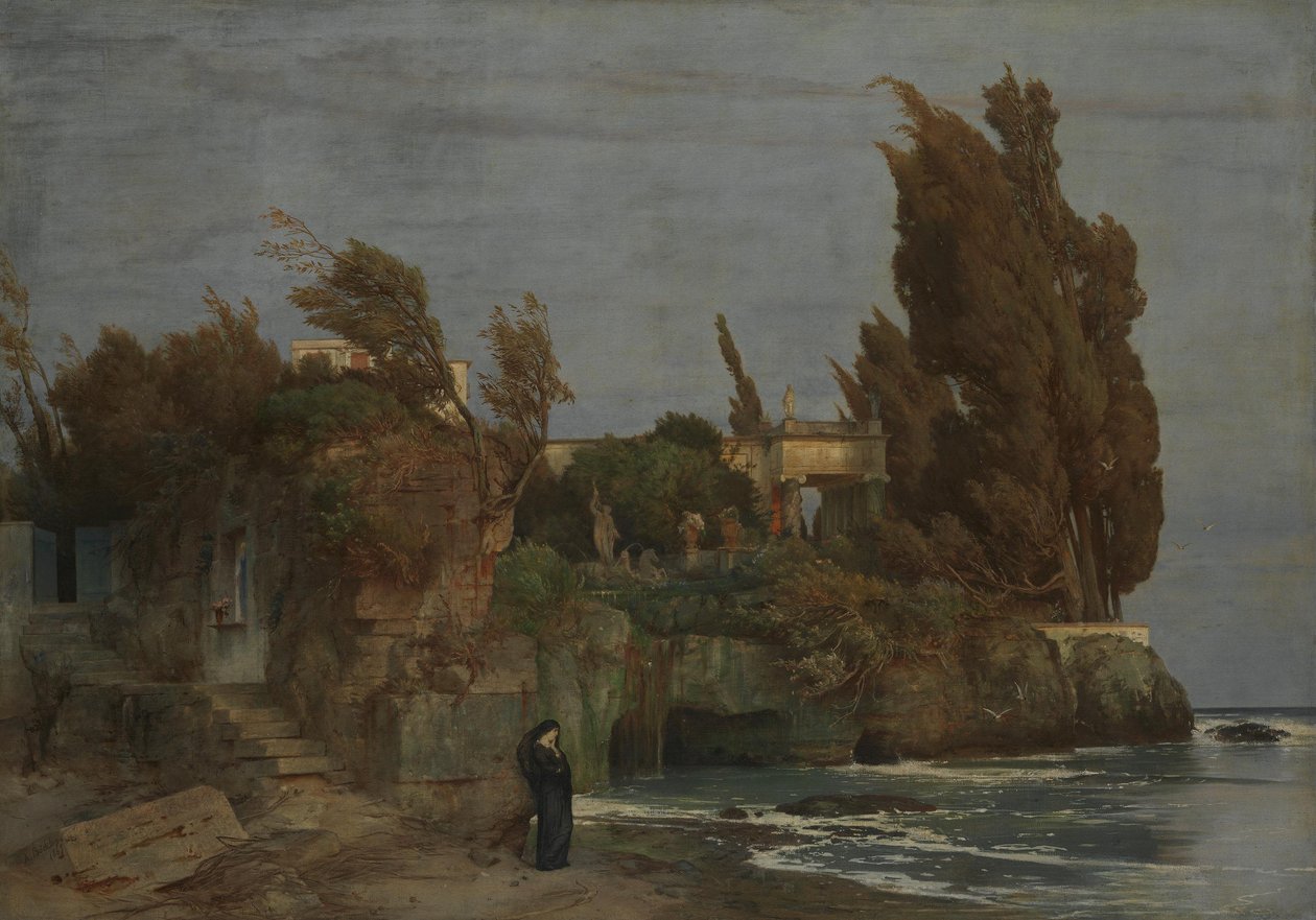 Villa sul mare II da Arnold Böcklin