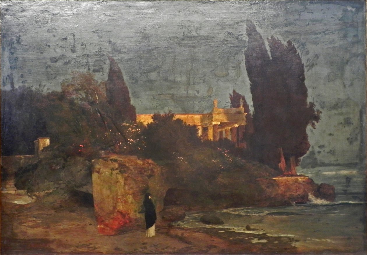 Villa sul mare, versione I da Arnold Böcklin