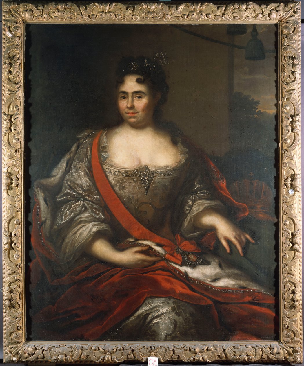 Ritratto della regina Caterina I di Russia, 1717 da Arnold Boonen