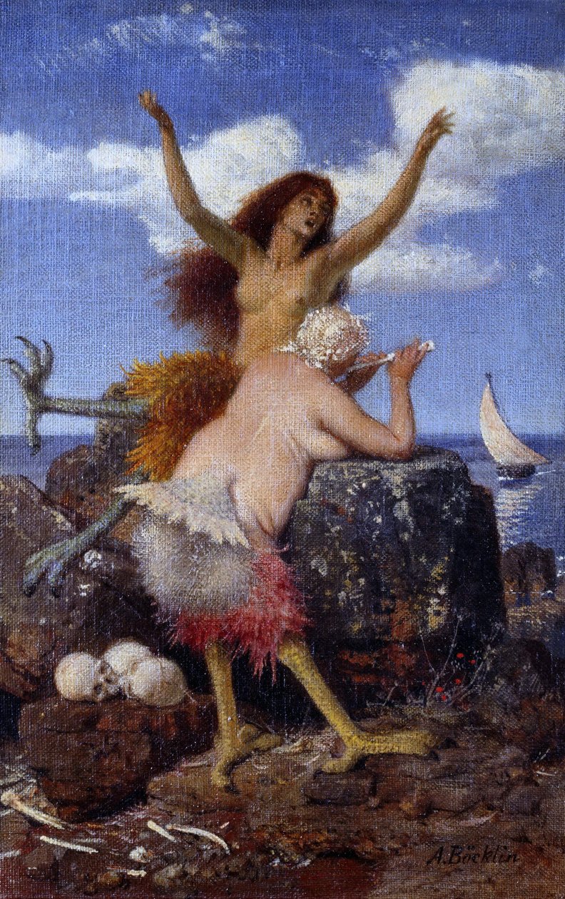 Tedesco:  Sirenen Sirene da Arnold Böcklin