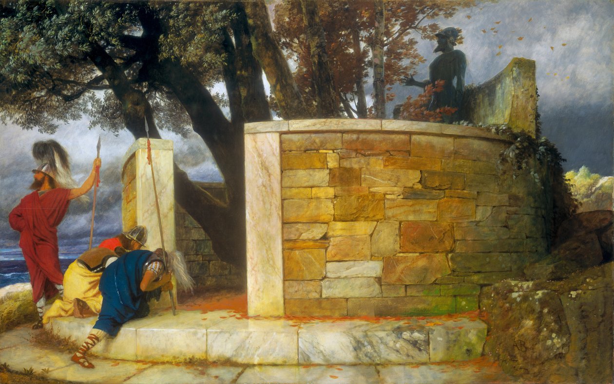 Il Santuario di Ercole da Arnold Böcklin
