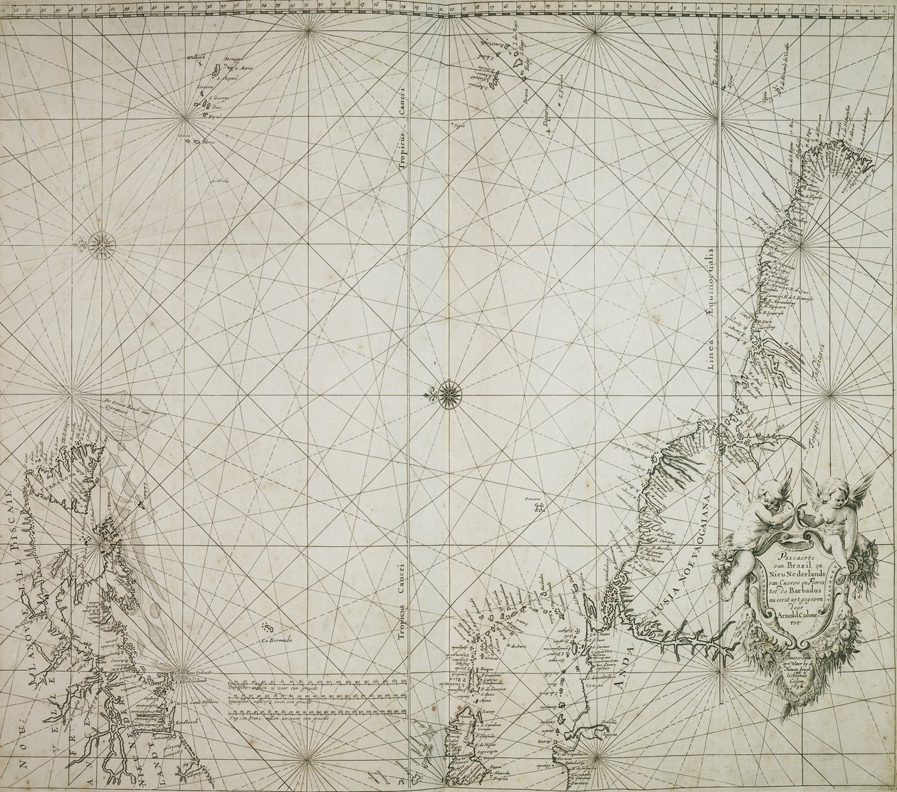 Carta del Brasile rilegata nell
